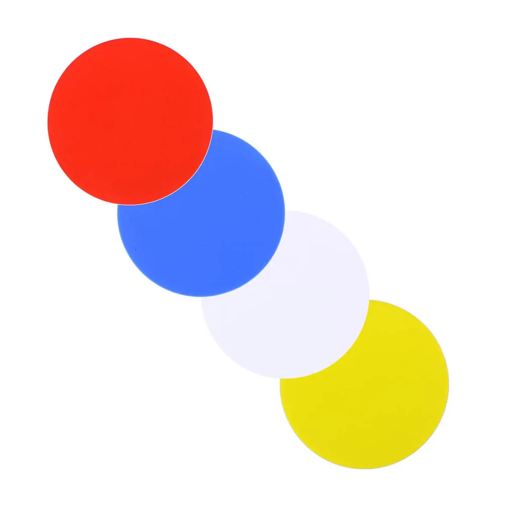 

12 pcs Silicone Coaster Heat Insulation Cup Mat Round Non-slip Jar Gripper Pad Mats Kitchen Home Textile Finished Products