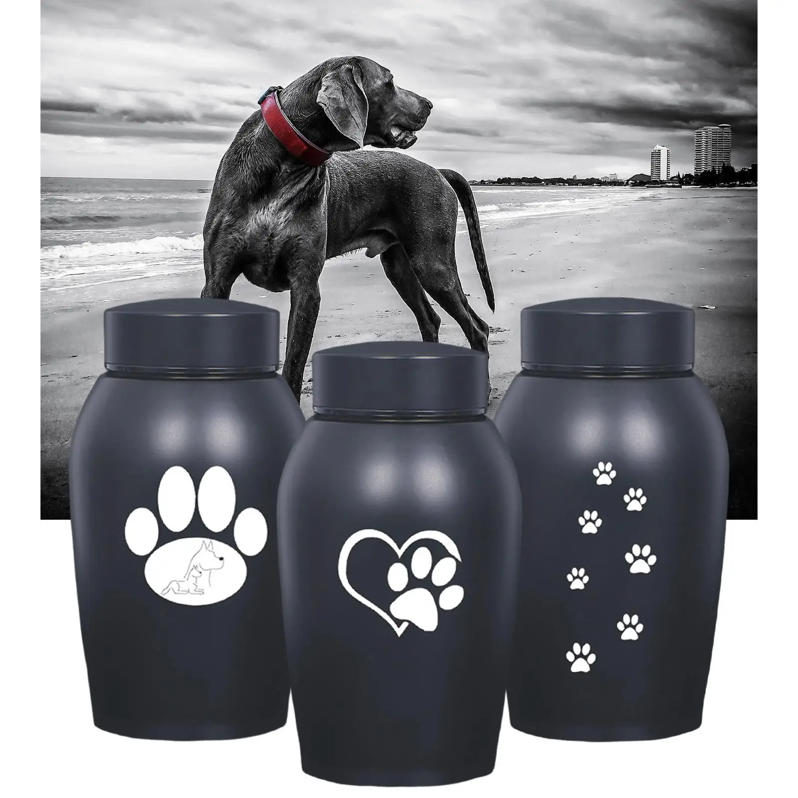 Pet Urn Retain Memories Funeral Durable for Funerary Caskets Supplies