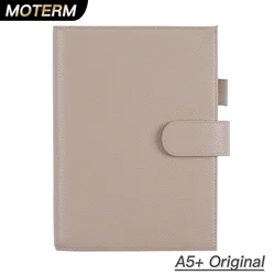 Moterm Original Series A5 Plus Cover for Hobonichi Cousin A5 Notebook Genuine Pebbled Grain Leather Planner Organizer Agenda