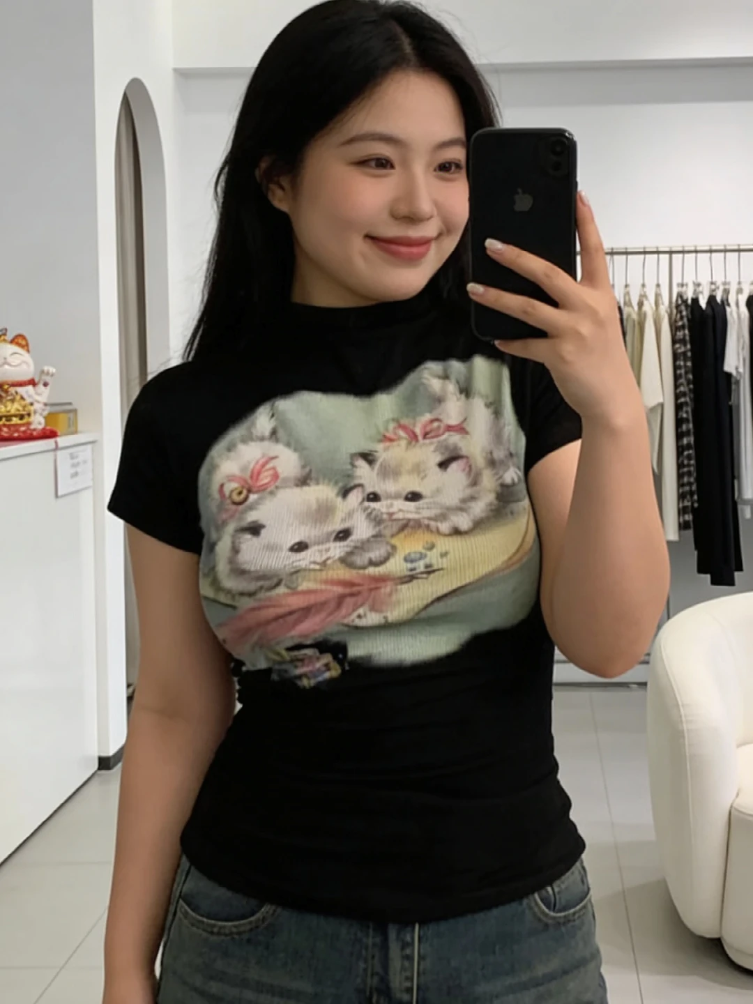 

Женская летняя футболка больших размеров с американским принтом, приталенная, с коротким рукавом, повседневная, с круглым вырезом, стандартной длины