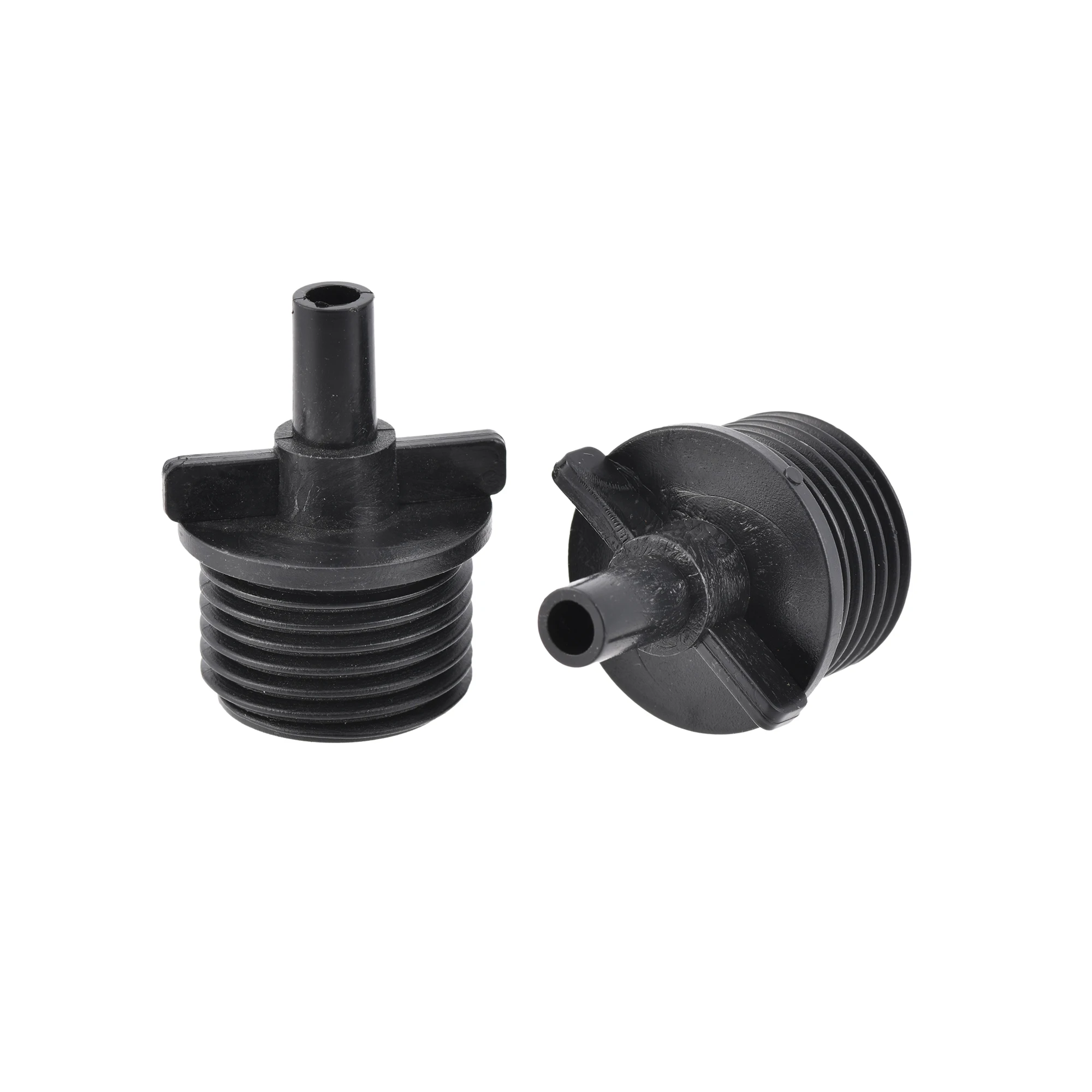 

1/2" Male Thread to 6mm Nozzle Connector Adapter Drip Irrigation Atomizing Nozzle Fitting Set 9Pcs