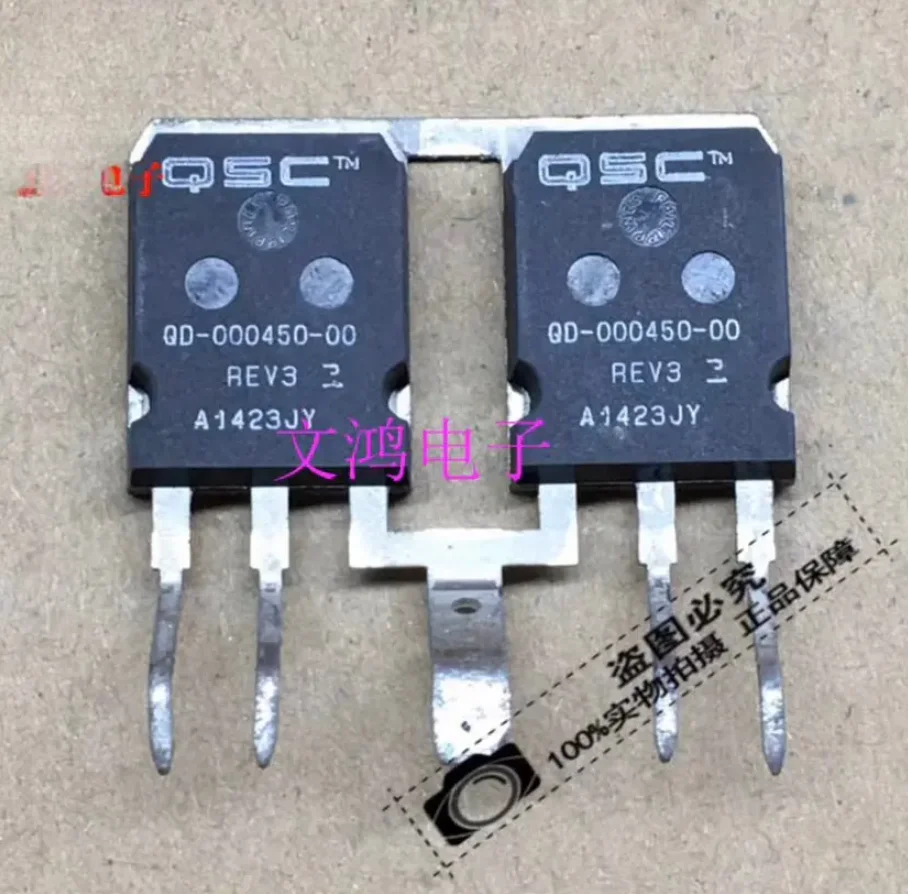 4PCS QD-000450-00 QD 000450 00 TO-247 REV3 REV4 REV5 QSC MOS MOSFET IGBT Transistor Used Original