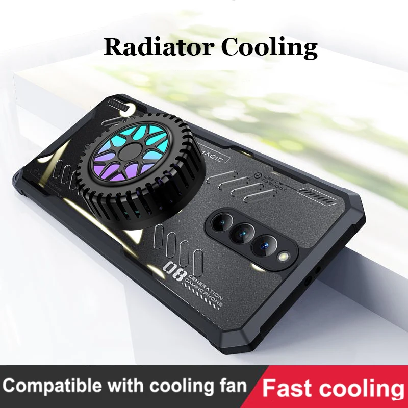 

Back Transparent Cover Phone Case Full Lens Protection For Red Magic 10 9 11 Air 8S 9S Pro Plus Silicone Heat Dissipation Cases