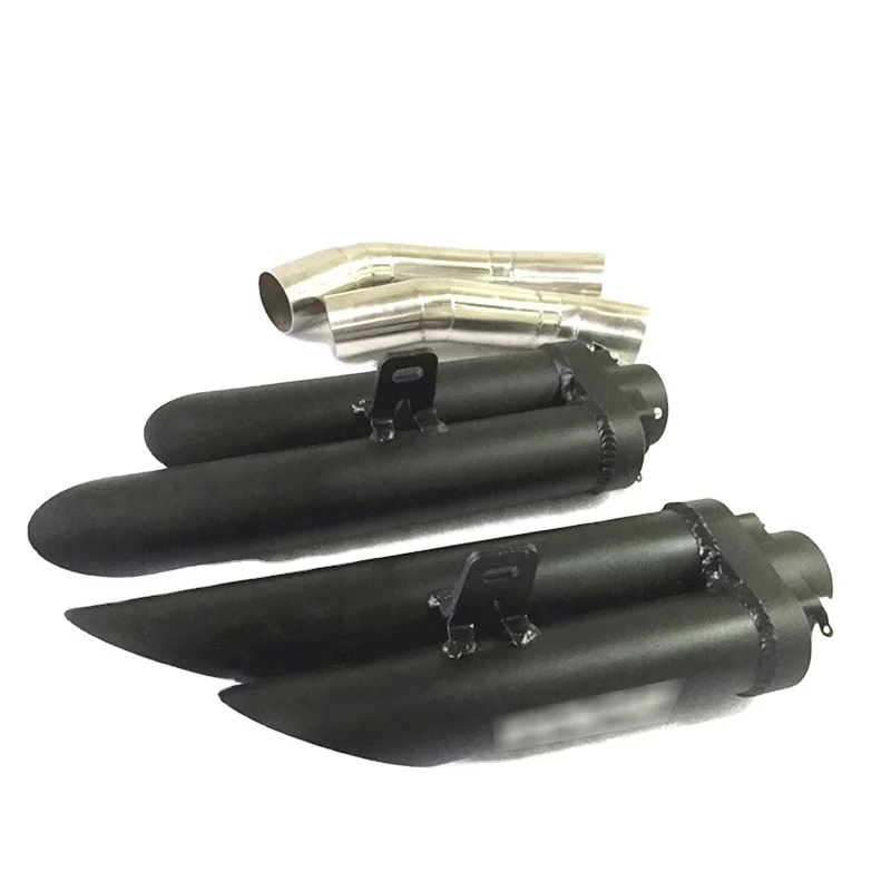 For R1 2004 2005 2006 2007 2008 2009 2010 2011-2014 Year Motorcycle Exhaust Right and Left Side Logo Muffler Pipe Aluminum