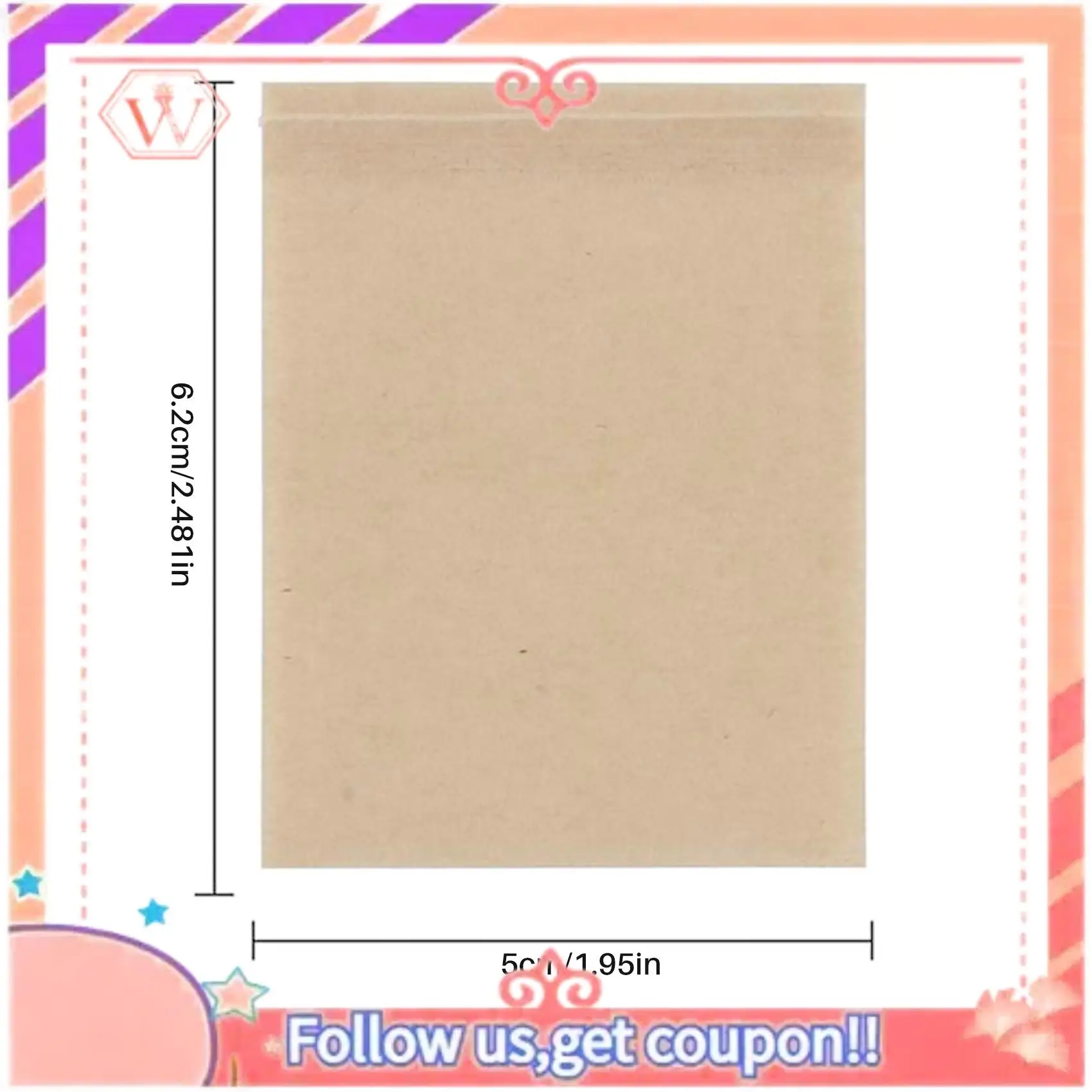 

AT84-300PCS чайные фильтр-пакетики, одноразовый бумажный чайный пакетик со шнурком, безопасный, сильное проникновение, неотбеленная бумага для листового чая