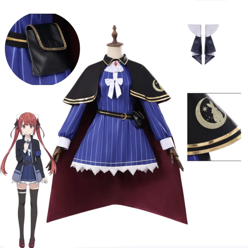 

Banished From The Hero's Party Sofia Cosplay Full Set Anime Dress Adult Women Halloween Comic Con Role Play Costume Outfit