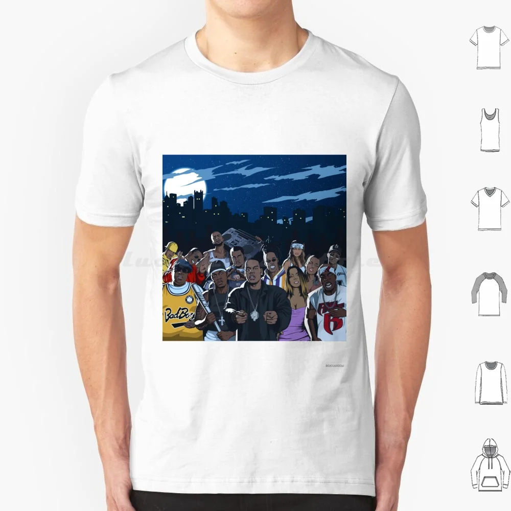 تي شيرت كبير الحجم 100% قطن موسيقى الراب Rnb الهيب هوب Superstars الشهيرة الغناء مغني الراب مغني الراب الخفافيش الفتيات الفتيان
