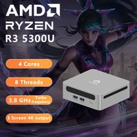 AMD Ren5000 5300U 5475U 5600H 5625U Windows 11 Ryzen DDR4 3200Mhz Wifi6 HDMI Mini PC Diy ordenador para juegos GenMachine Mini PC