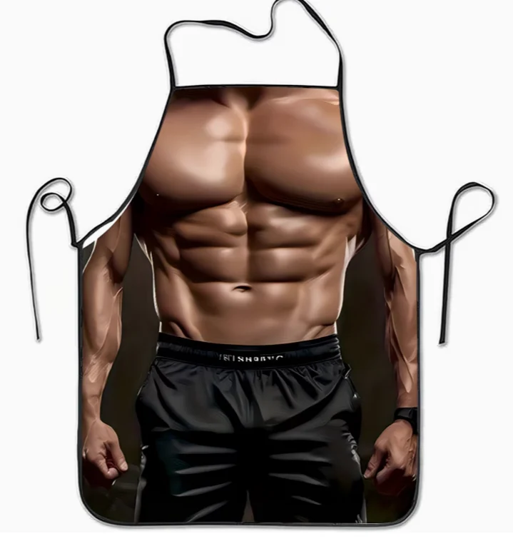 1pc Funny Novelty Apron with Slim Fit for & - Suitable for Cooking Cafe Cleaning - Durable with Humorous WaistHips Design Apron