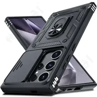 Case For Samsung Galaxy S25 S24 S23 S22 Ultra Plus A55 A35 A16 A54  FE 4G 5G Military-Grade Protection Phone Slide Camera Cover