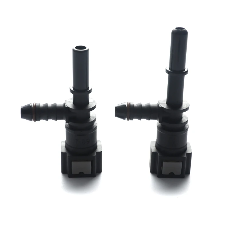 

7,89 ID6 Автомобильный топливный шланг Bundy Тройник Нейлоновый соединитель для мотоциклетного шланга Быстроразъемный соединительный разъем Автомобильные аксессуары