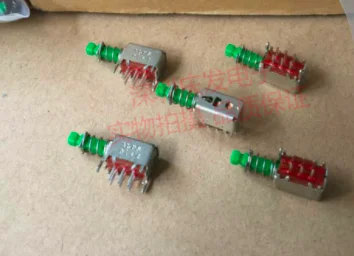 5pcs JPS2251S self-locking switch 6 feet power supply straight key switch wide body