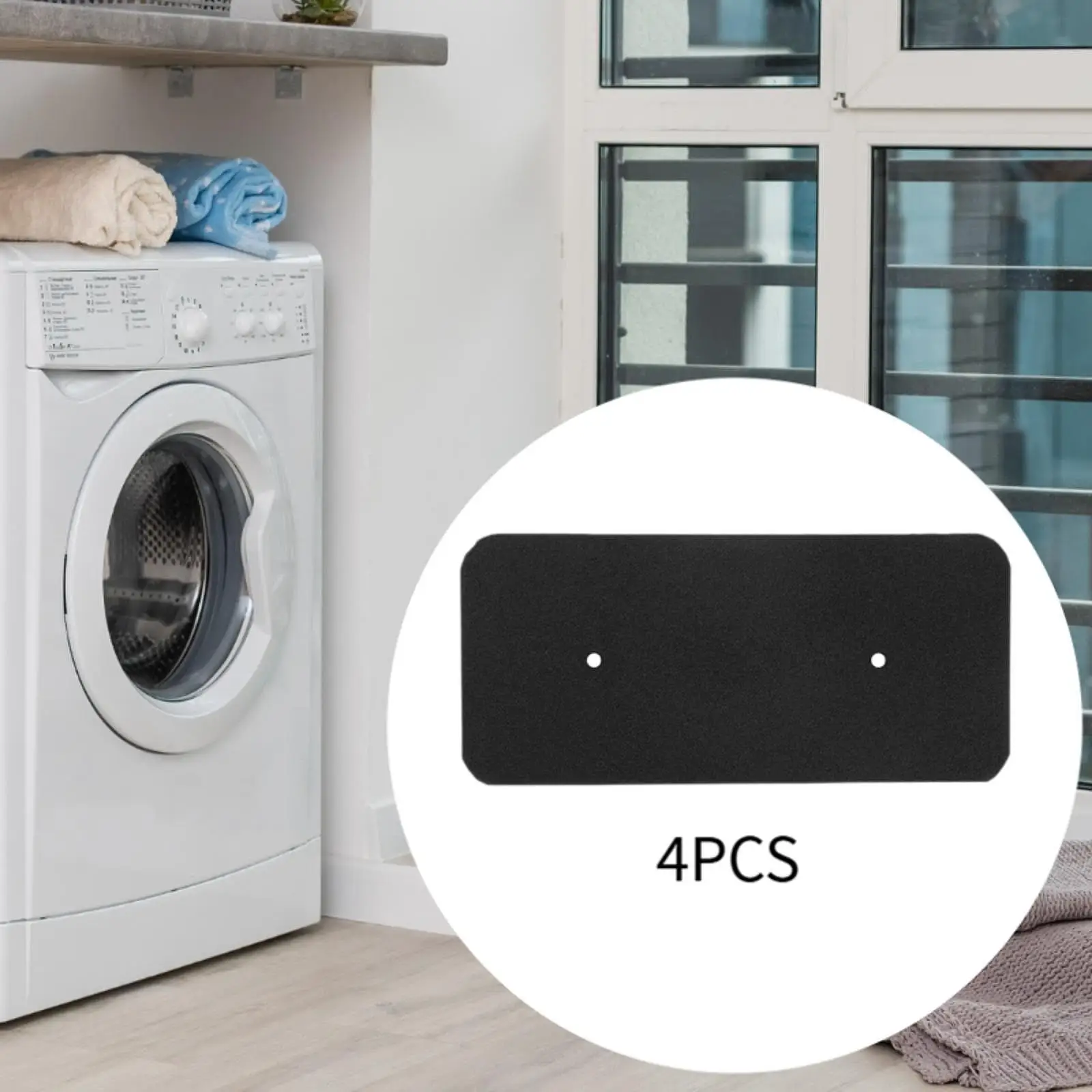 4 peças 40006731 acessórios profissional direto substituir filtro de espuma de secador