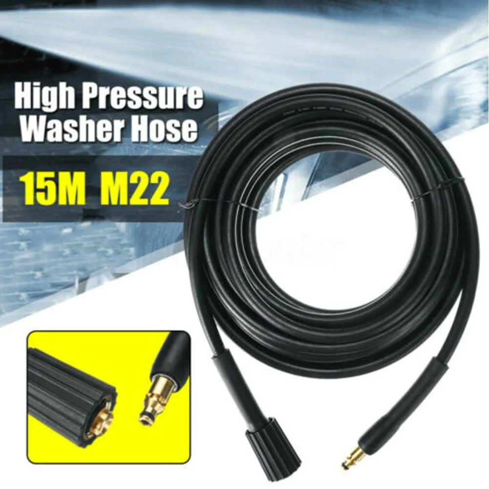 Car Wash Sprayer Connector High Pressure Washer Hose For Demanding Cleaning Tasks Engineering Plastic Body 2600 PSI Rated