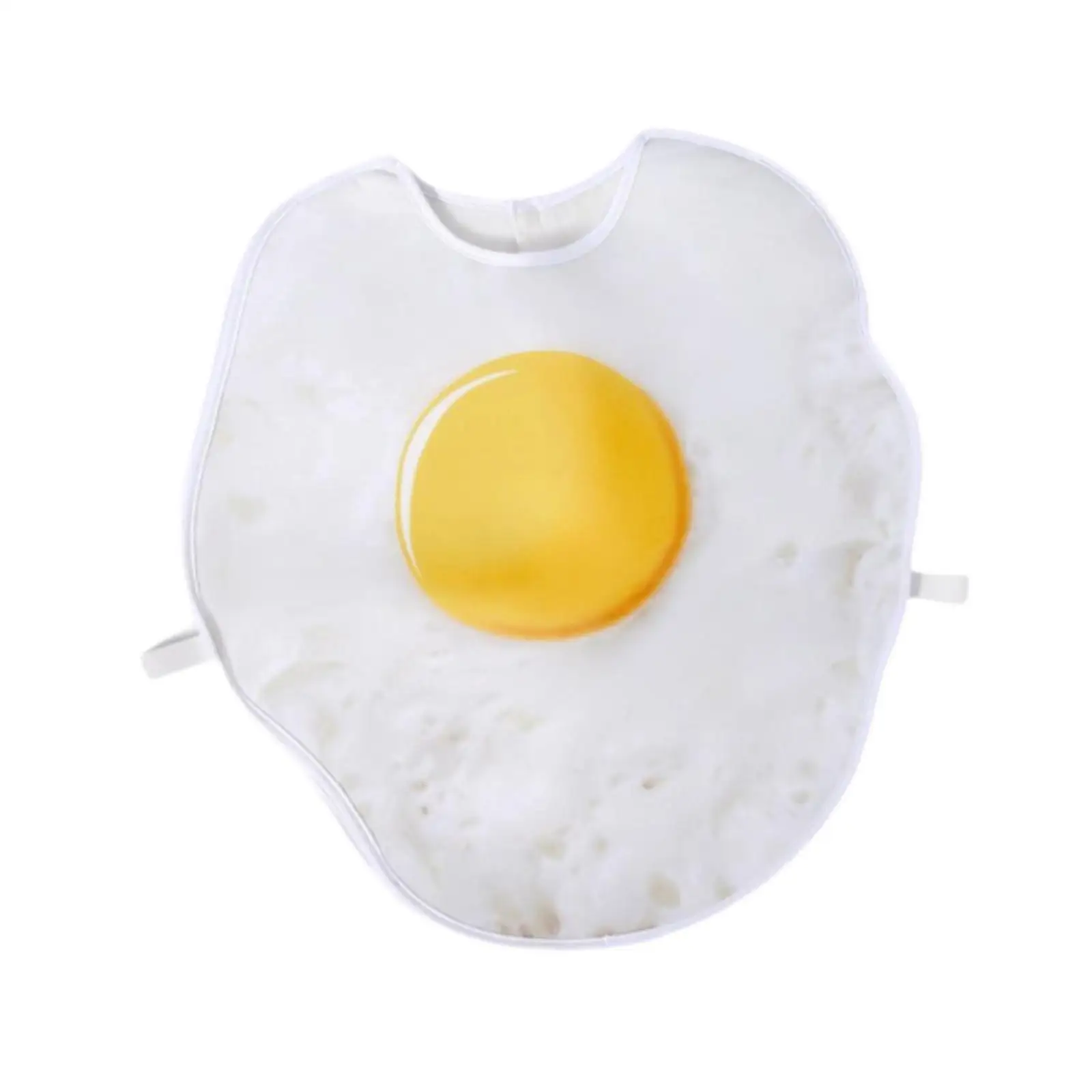 Kids Egg Halloween Costume Cosplay Food Outfit for Stage Show Carnival Party Fancy Dress Up Pretend Play Reusable Comfortable
