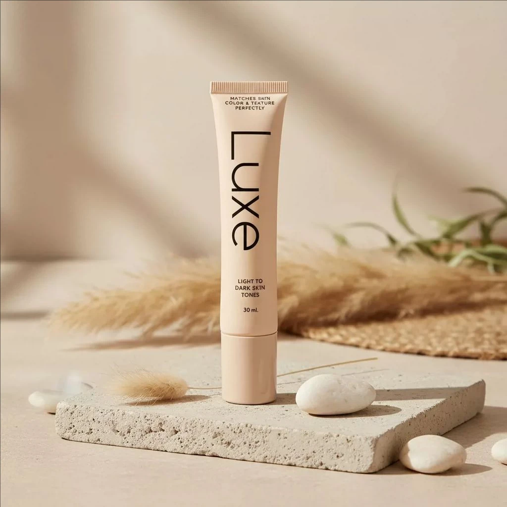 Luxe-Color Changing Foundation 30ml Set High-end Full Coverage Liquid Foundation Suitable for All Skin Types Natural Concealer