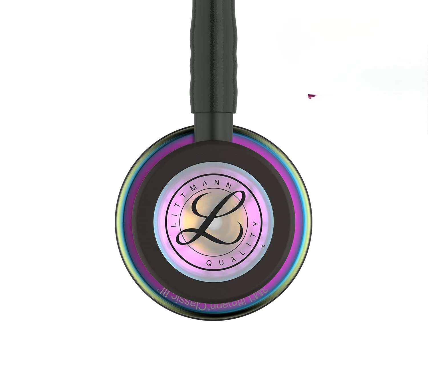 5870 Littmann Classic III Stethoscope, Black w/ Rainbow Chestpiece