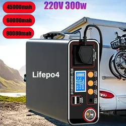 Korean 220V mobile power supply 300W external mobile power supply 90Ah home outdoor camping Lifepo4 power supply system notebook