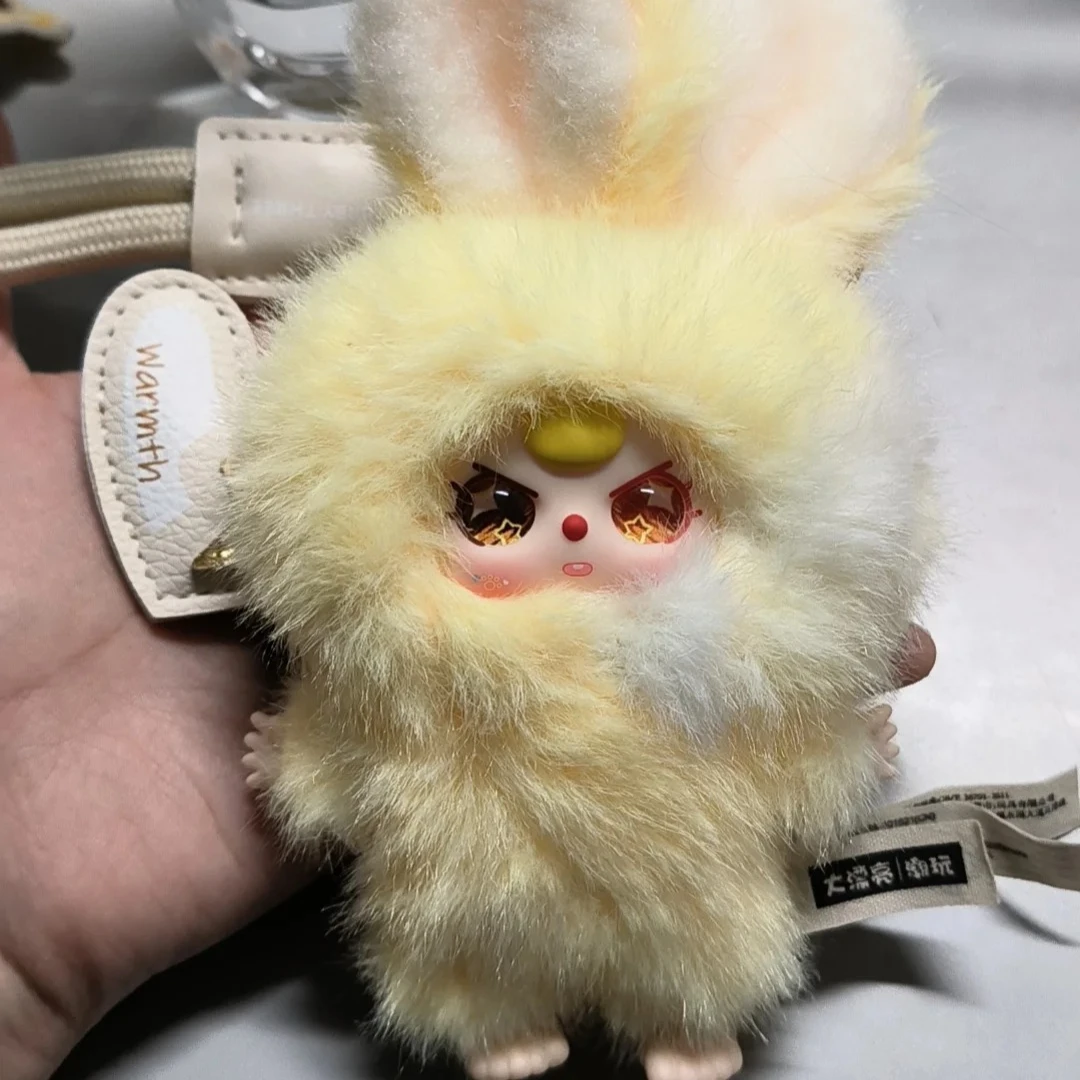 Baby Three Super Mini Rabbit Series Blind Box Cute Anime Figure Surprise Bag Mystery Box Plush Pendant Vinyl Doll Toy Girl Gift