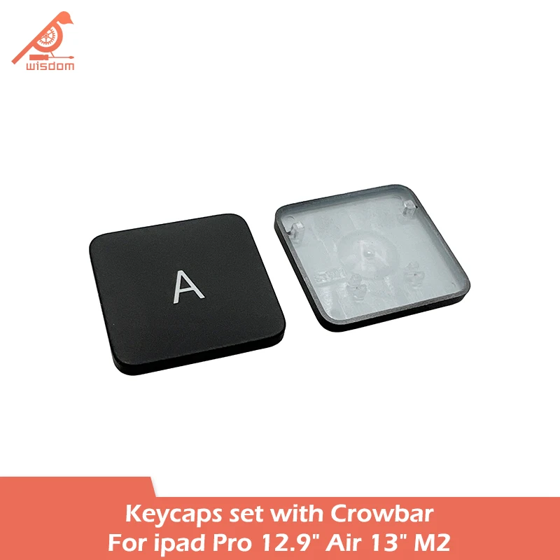 Nero Bianco grigio US Layout Keycaps Tasti per iPad Pro 12.9 "Air 13" M2 Magic Keyboard Repair Key Sostituzione