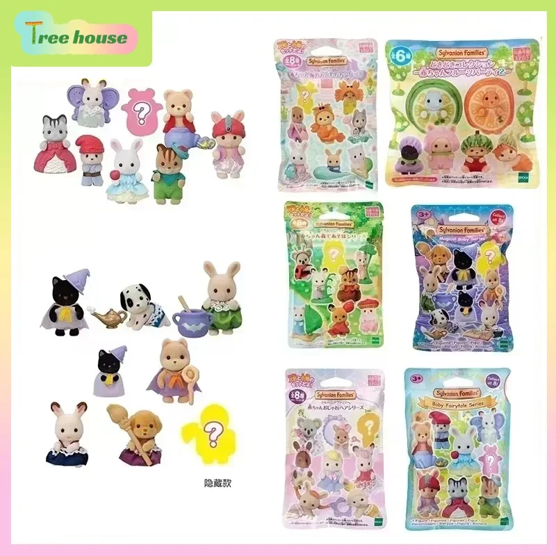 

Sylvanian Families Аниме Фигурка Mysterious Box T فاine Макияж Фигурка для вечеринки Ternuwheels Sylvanian Families Индивидуальный подарок