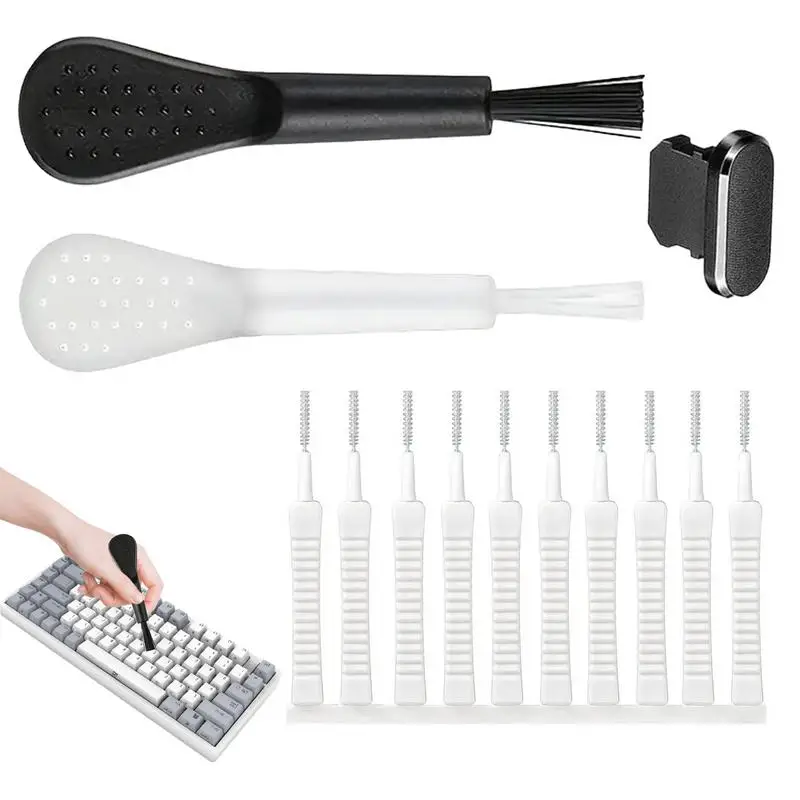 13PCS Mobile Phone Speaker Dust Removal Cleaner Tool Kit For IOS TypeC Phone Earphones Charge Port Dustproof Cleaning Brush