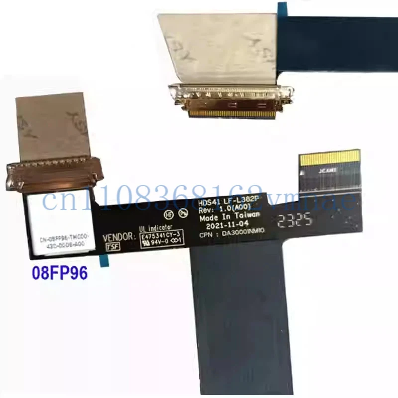 

08FP96 Laptop LCD Display Cable For DELL Alienware X14 R1 Screen Cable LF-L382P
