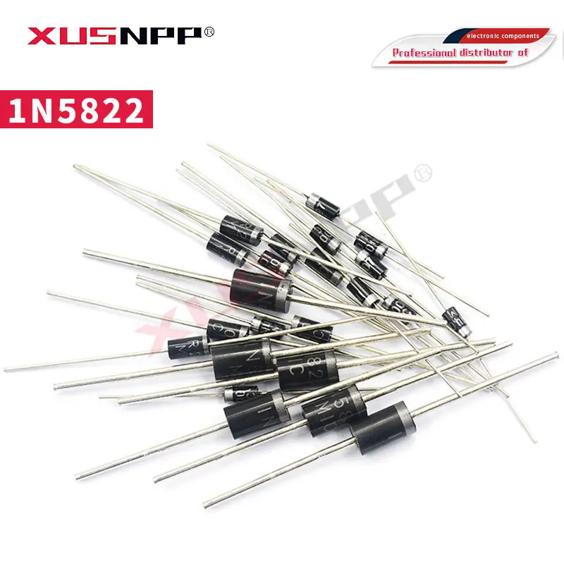 20PCS 1N5822 DO-27 Schottky Diode 1N5400 1N5401 1N5404 1N5406 1N5407 1N5408 1N5399 1N5817 1N5818 1N5819 1N5820 1N5824 1N5825