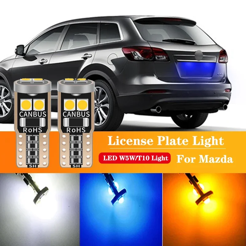 

2 шт. светодиодный светильник номерного знака W5W T10 CANbus для Mazda CX-9 CX 9 CX9 TB 2006 2007 2008 2009 2010 2011 2012 2013 2014 2015