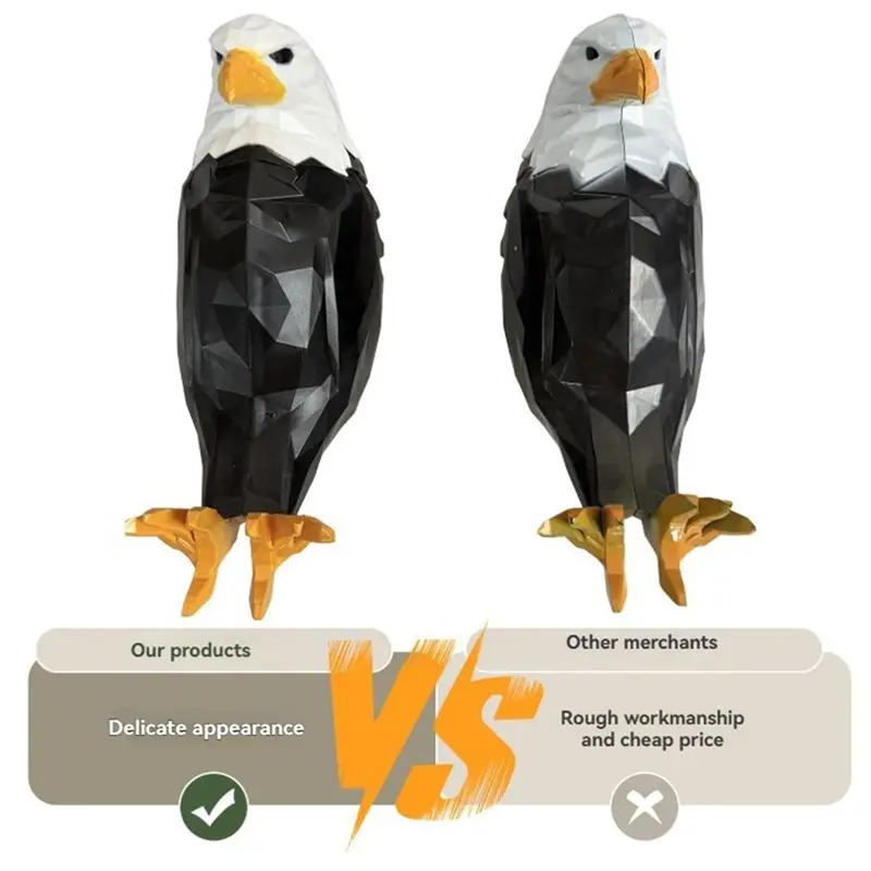 A64Z Bald Eagle Wall Light Night Light Wall Mounted Eagle Lamp For Bedroom, Living Room, Hallway Operated Eagle Light