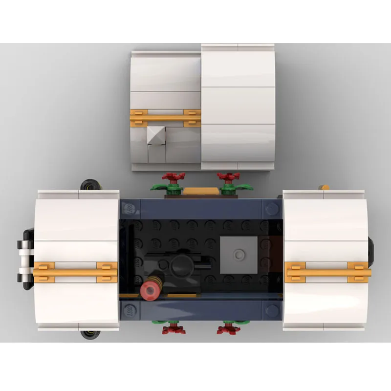 

MOC-241582 Рождественские строительные блоки Поезд Holiday Express Кабои Олени Санта-Рождественские чулки Рождественские деревенские наборы игрушек 224P