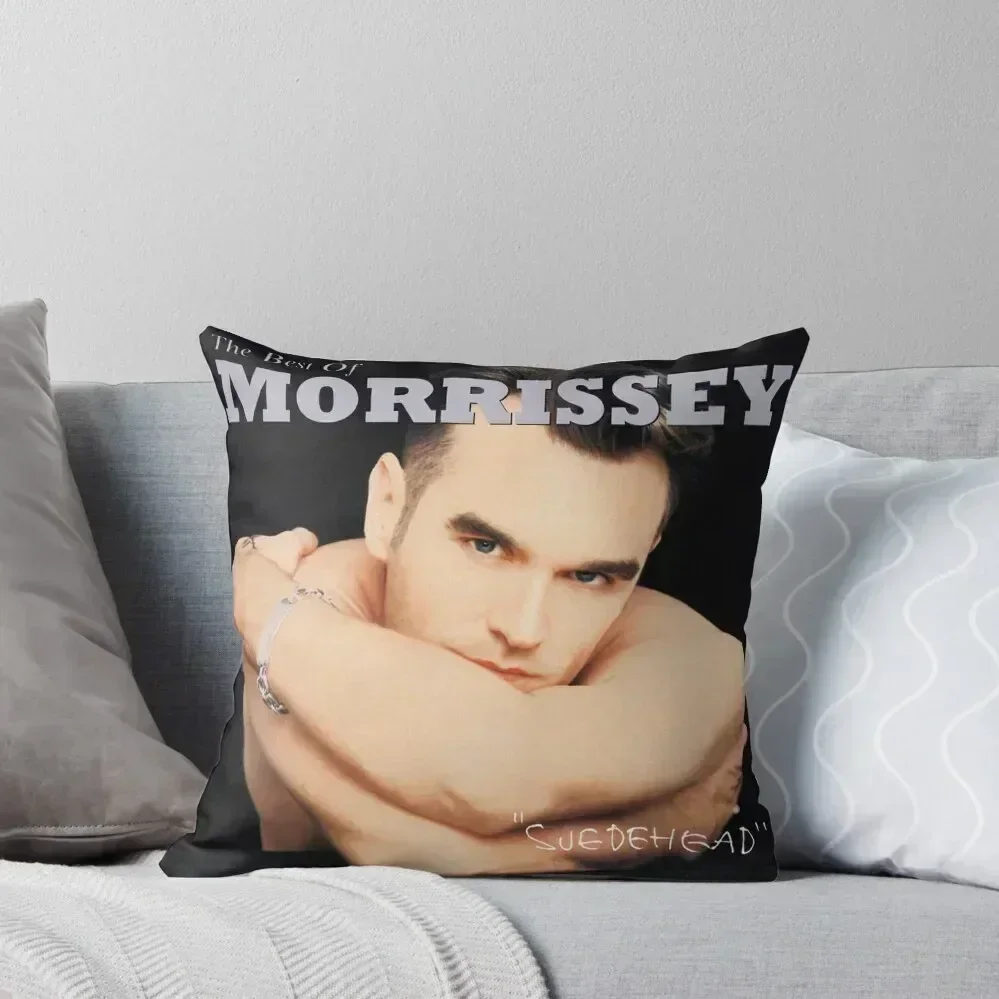 

Morrissey suedehead the best of morrissey Throw Pillow Decorative Sofa Cushion Cushion Cover For Sofa Plaid Sofa pillow