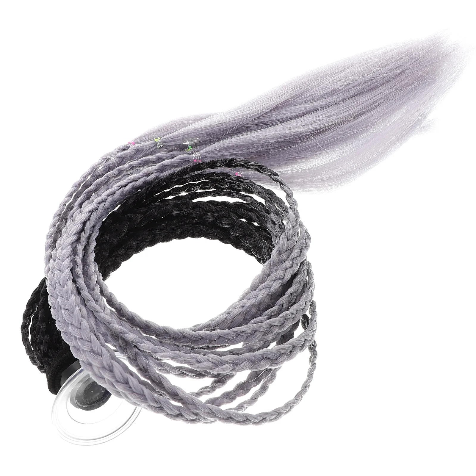 

Dreadlocks Hair Ponytail Decoration Braid Ornament Braided Accessories Girls Colorful Strings Braids Pigtails