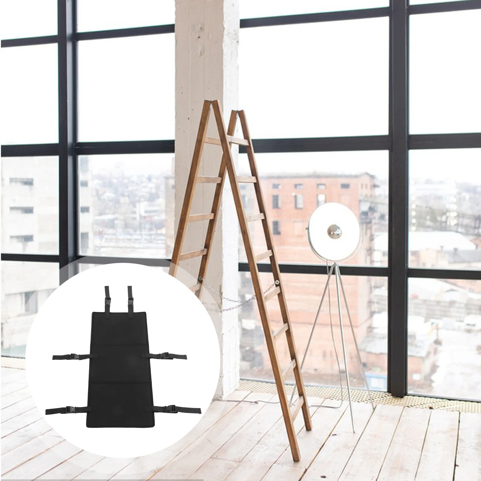 غطاء سلم سرير بطابقين مقاوم للأطفال من قماش أكسفورد يمنع التسلق، سهل التركيب، حجم مناسب لسلالم سرير بطابقين للأطفال