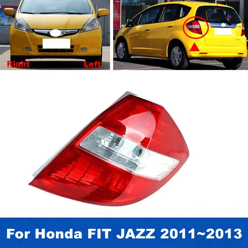 1PCS Car Tail Light Rear Bumper Tail Lamp Brake Light Taillight For Honda FIT JAZZ 2011 2012 2013