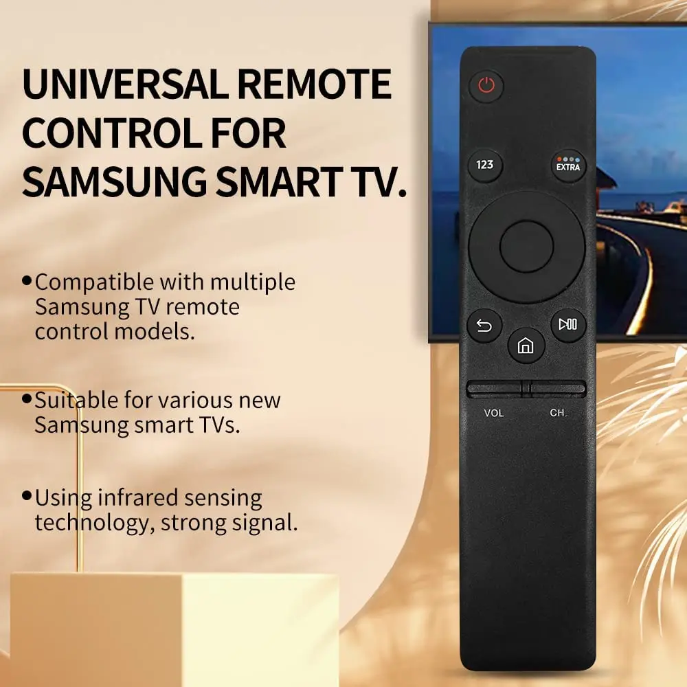 New BN59 01259B Replace Remote Fit for Samsung 4K UHD TV 6 Series UN40KU6290 UN40KU6290F UN40KU6290FXZA