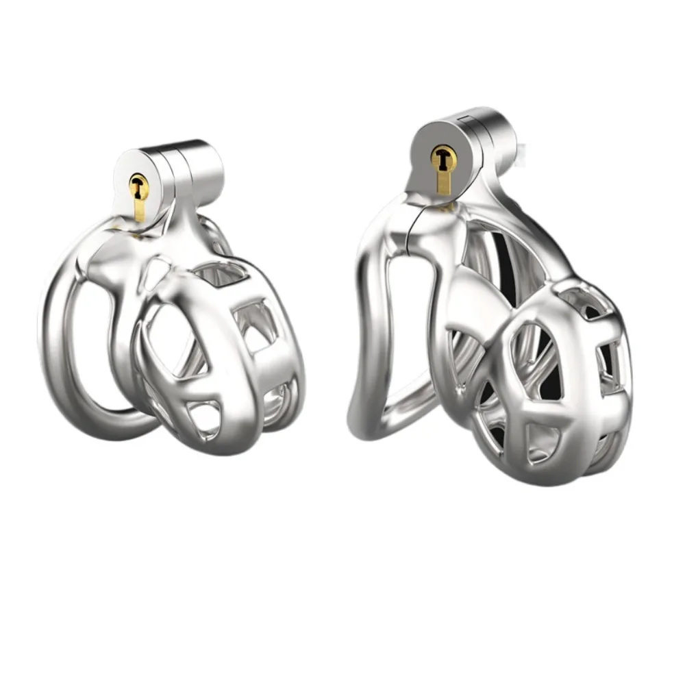 316 Stainless steel Male Chastity Cage Penis Exercise Device정조대 Penis Rings Discreet Sissy Femboy Cock Cage Men 18+ Adult Goo