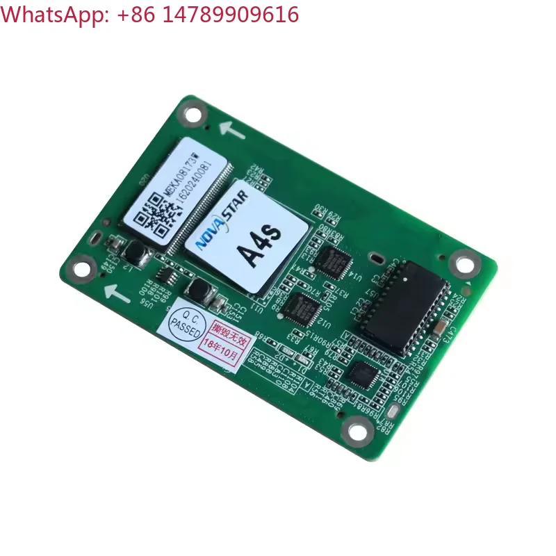 

LEDNovastar A4S Indoor Outdoor Full-Color Display Receiver Card With Animation & Graphics Function IP65 Rated & SDK Included