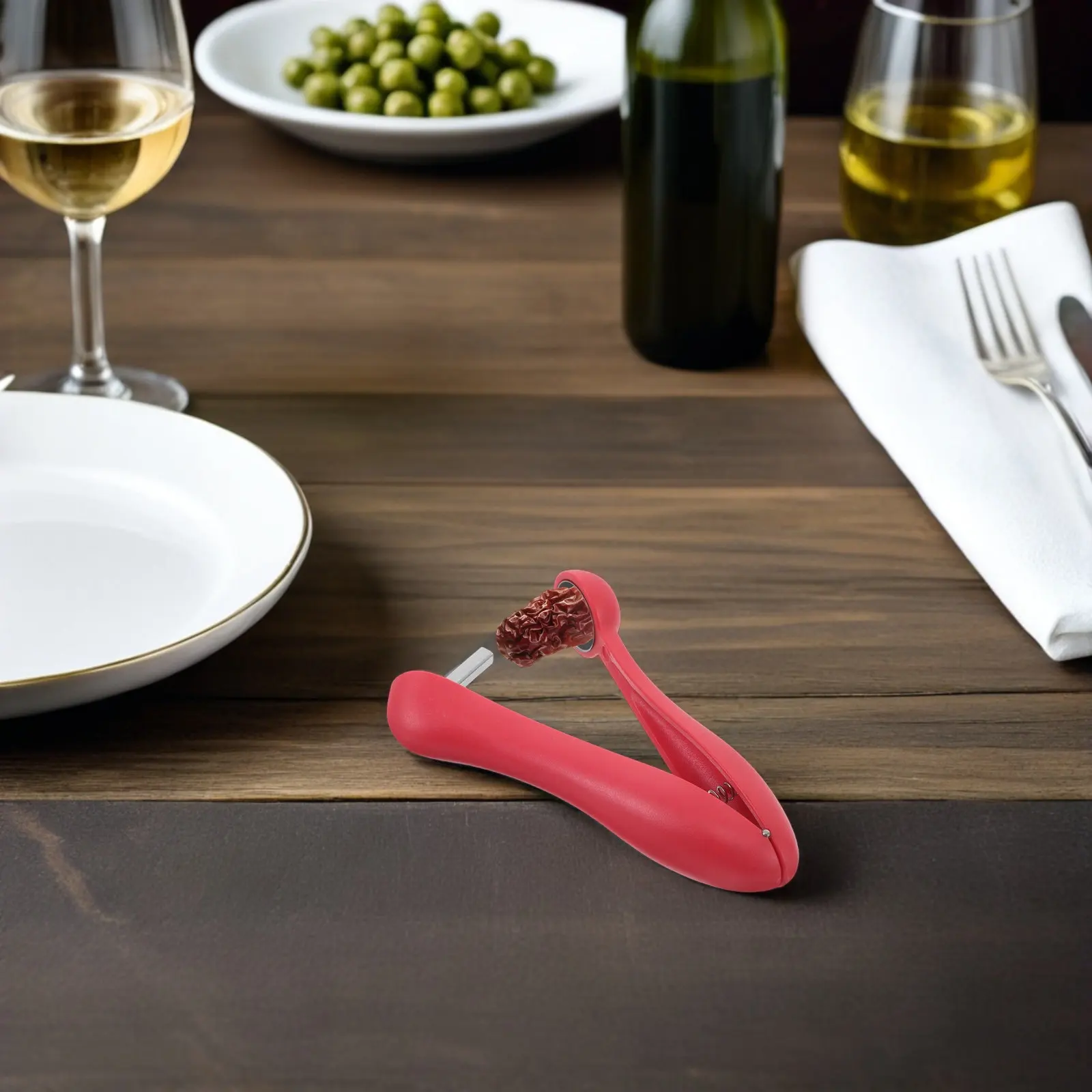 Red Dates Corer Jujube Pitter Cherry Olive Core Remover Ergonomic Handheld Kitchen Fruit Seed Removal Tool Multipurpose Fruit