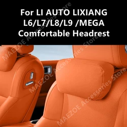 For LI AUTO LIXIANG L6/L7/L8/L9 /MEGA Comfortable Headrest,Auxiliary Soft Pillow,Neck Protection Pillow,Interior Accessories