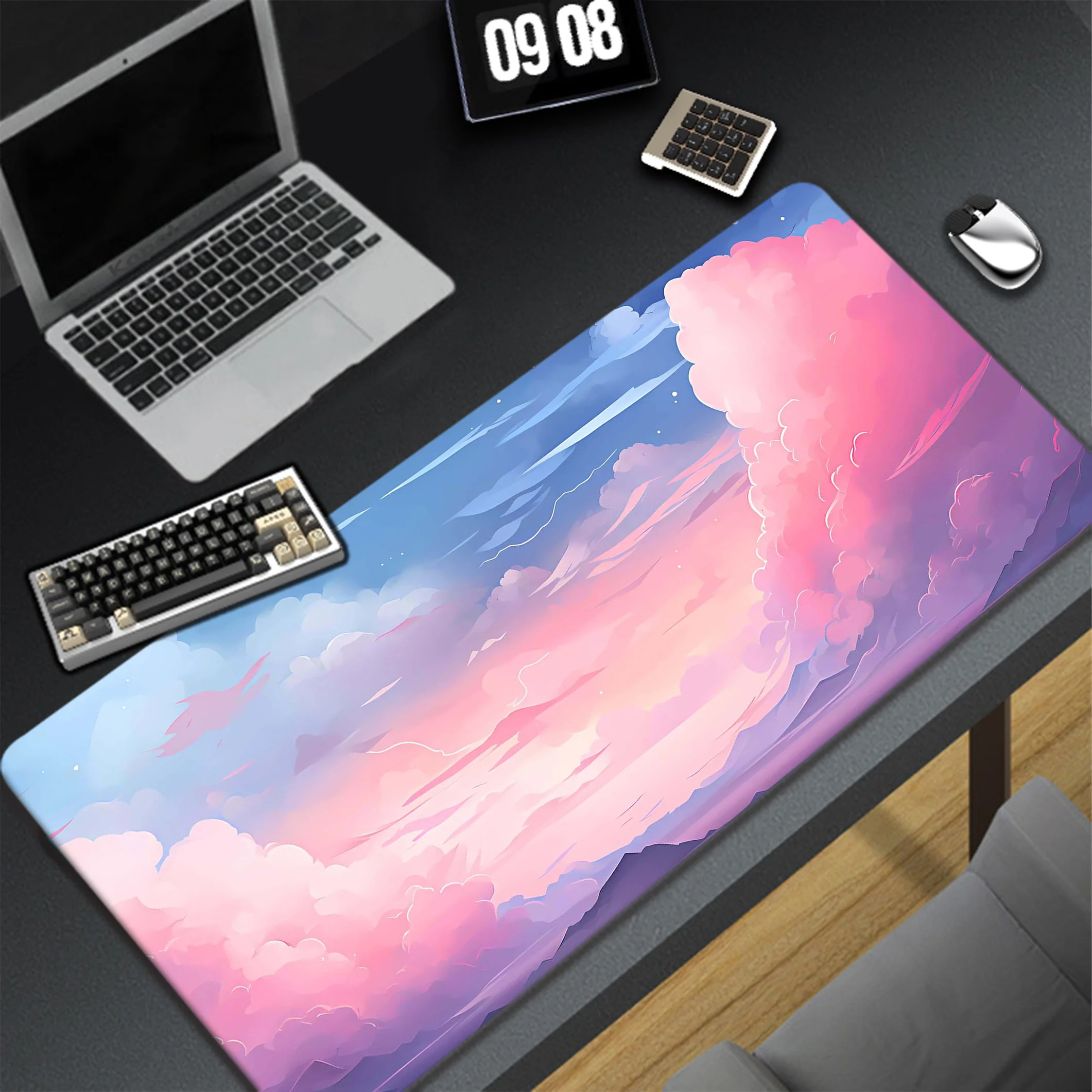 Cloud Art Mouse Pad Gaming Laptop Game Mouse Mat Mousepad Коврик Для Мыши Locking Edge Desk Mat Speed Keyboard Anti-slip Pads