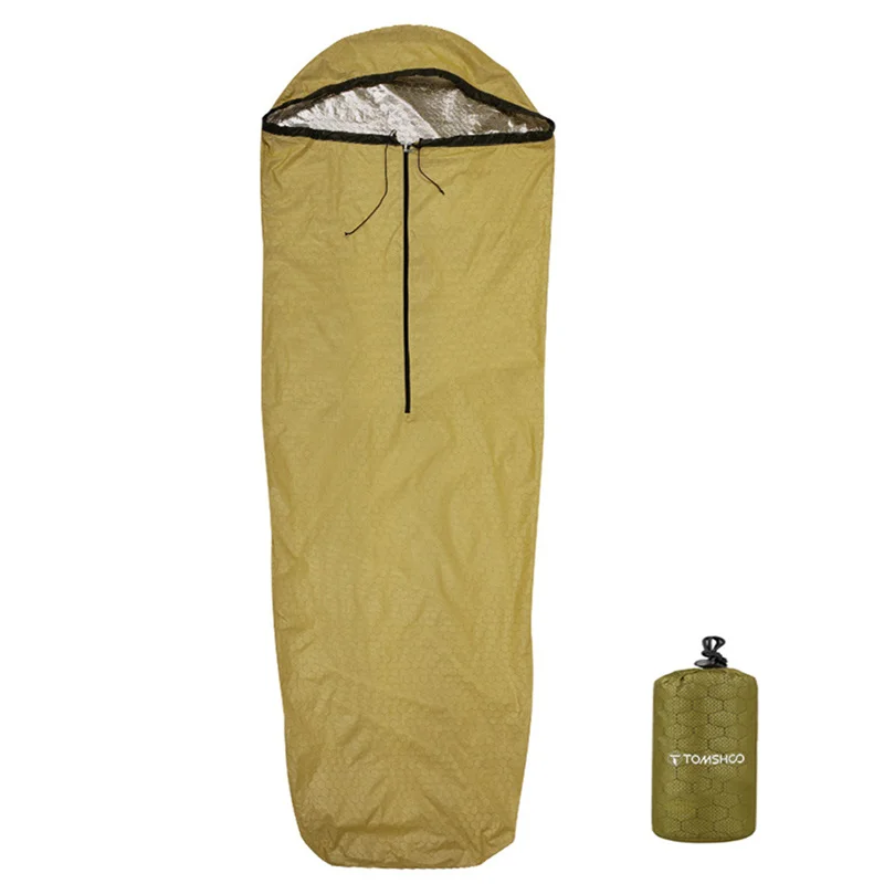 Sleeping Bag Waterproof Lightweight Thermal Emergency Sleeping Bags Survival Blanket Bags Camping Hiking Outdoor Activities