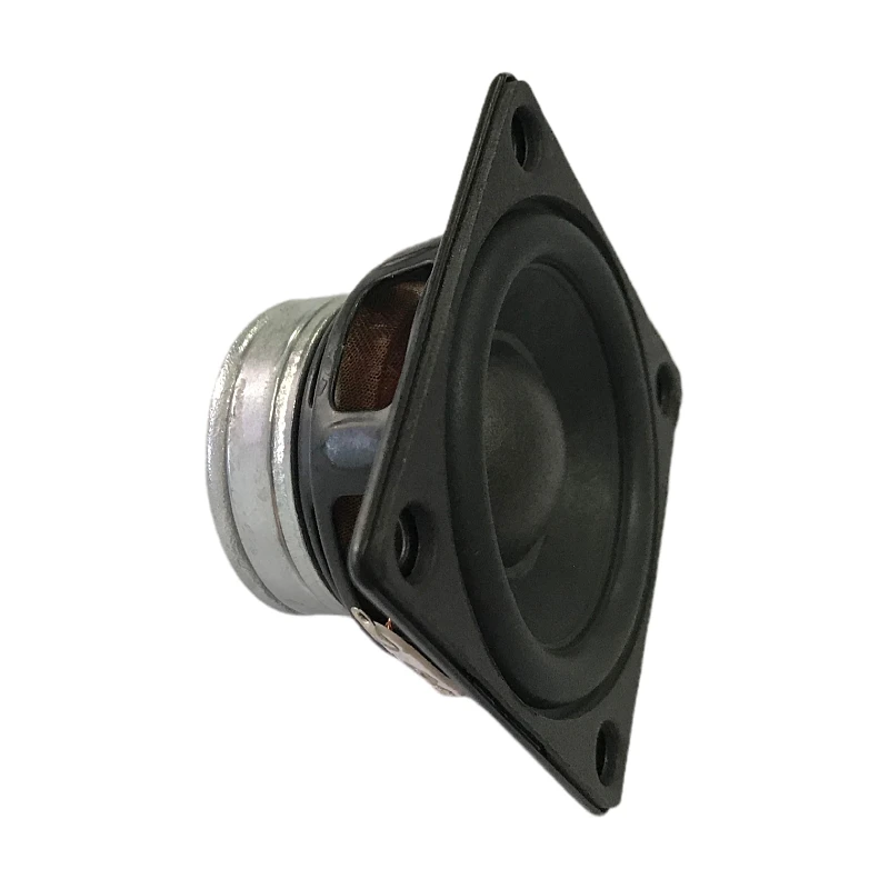 RMS 6W @4ohm/8ohm  2.25 Inch square Neodymium-magnet paper cone rubber edge Speaker 57mm 88DB 16core FullRange Horn Speaker