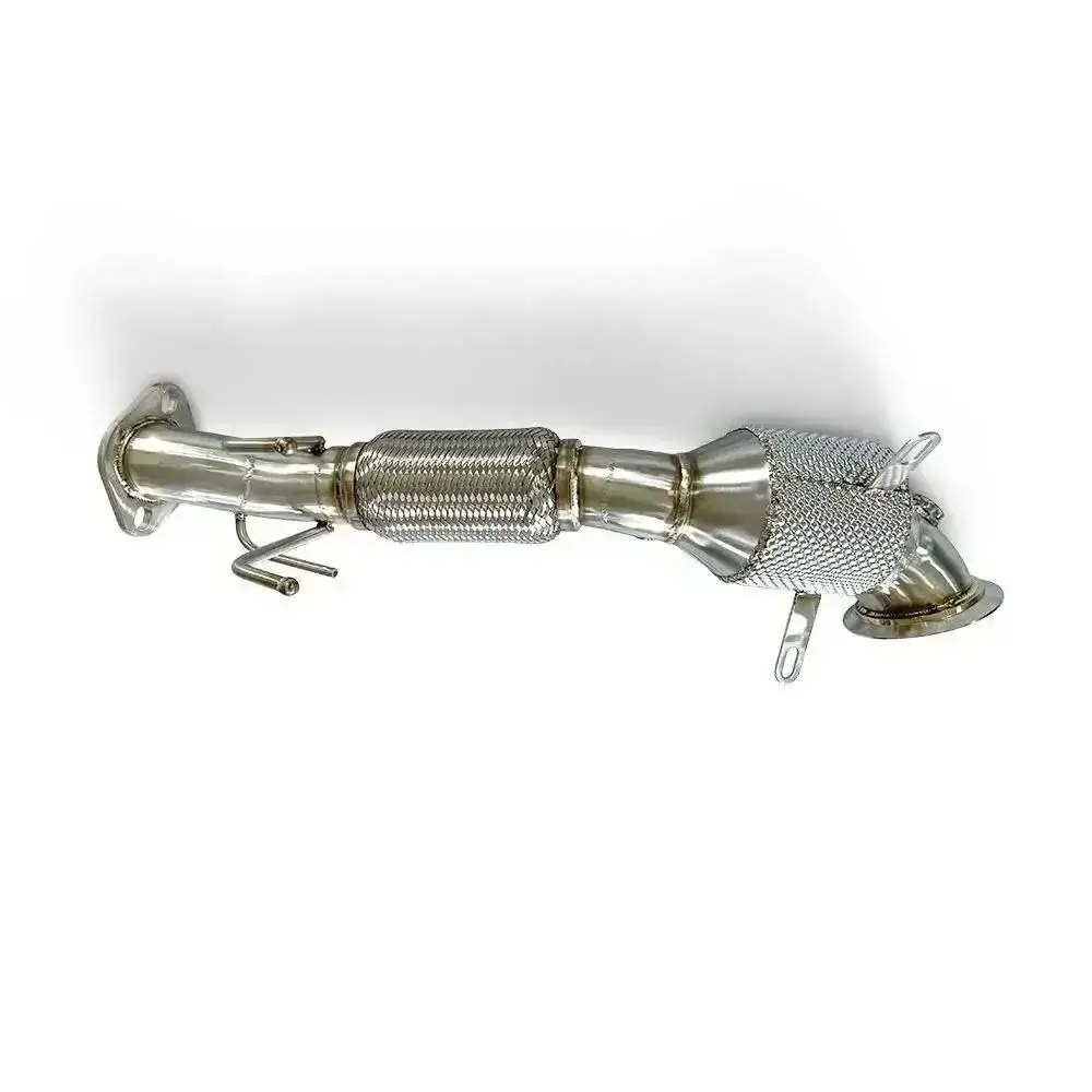 

high-performance automotive exhaust system exhaust downpipe for 2020-2023 Fox MK4 ST 1.5 three cylinder wholesale fitment parts