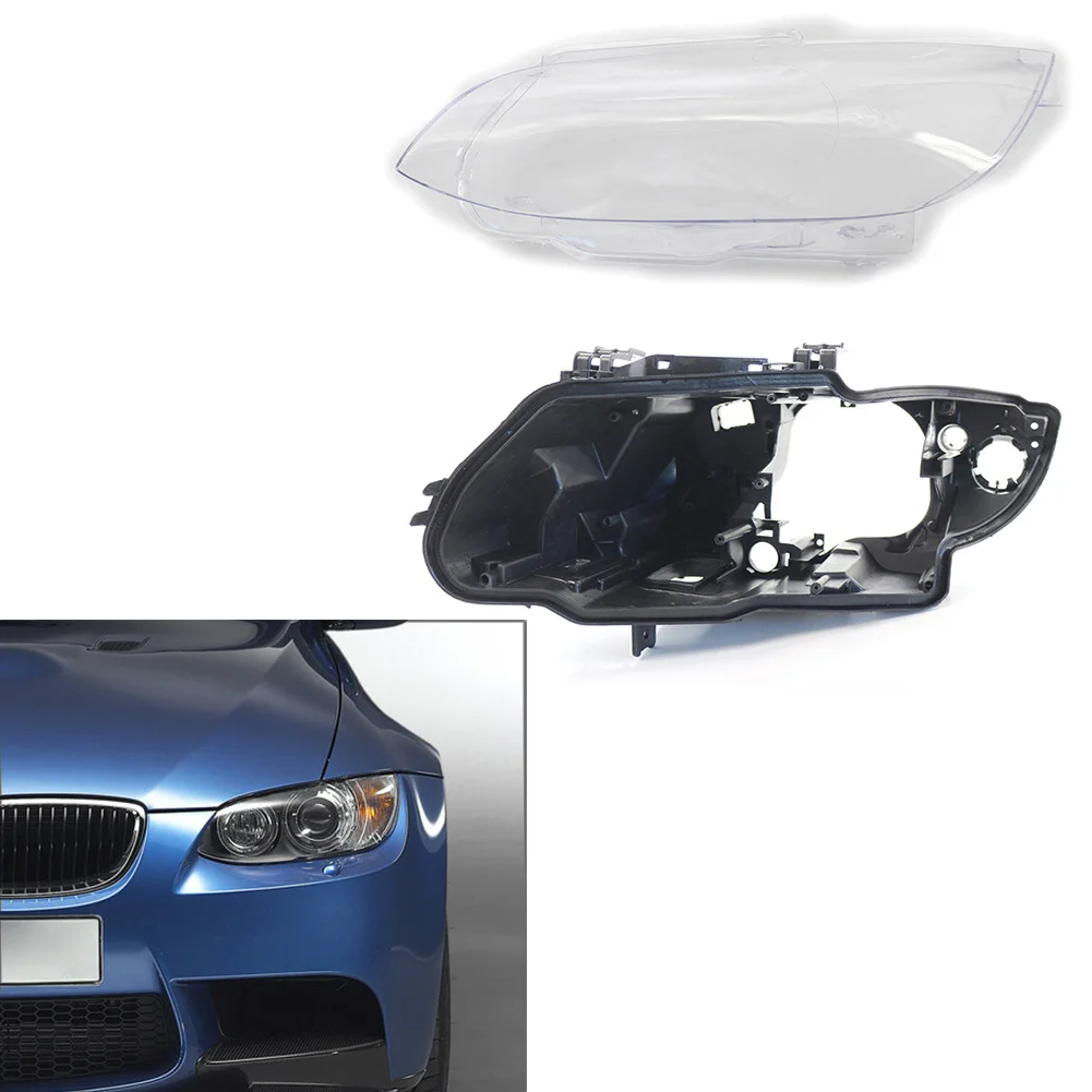 Left Side Car Headlight Rear Shell Base Head Lamp Cover For BMW E92 E93 M3 328i 335i 2006‑2009