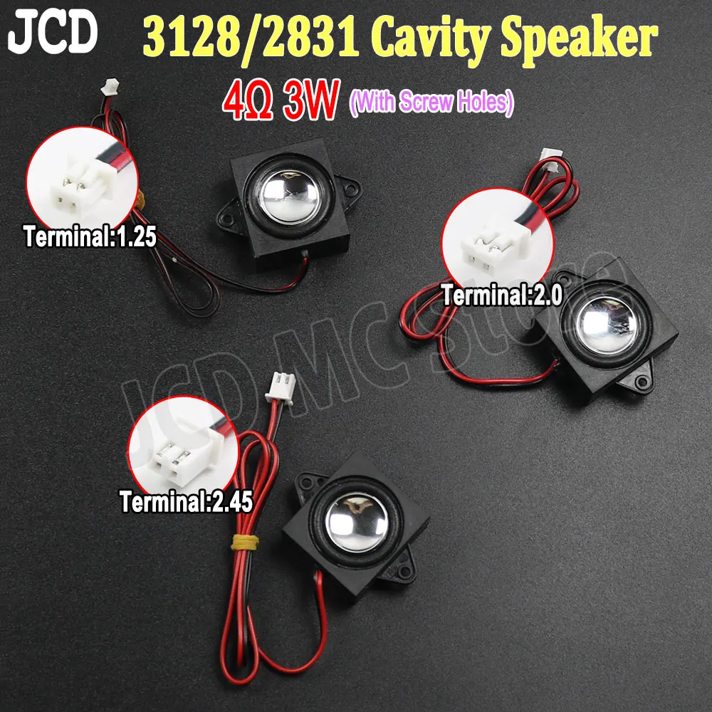 1Pc 2831/3128 Speaker 4 Ohm 3 Watt Full Range Cavity Sound Speaker Single Cavity Speaker High Fidelity Speaker Replacement Parts