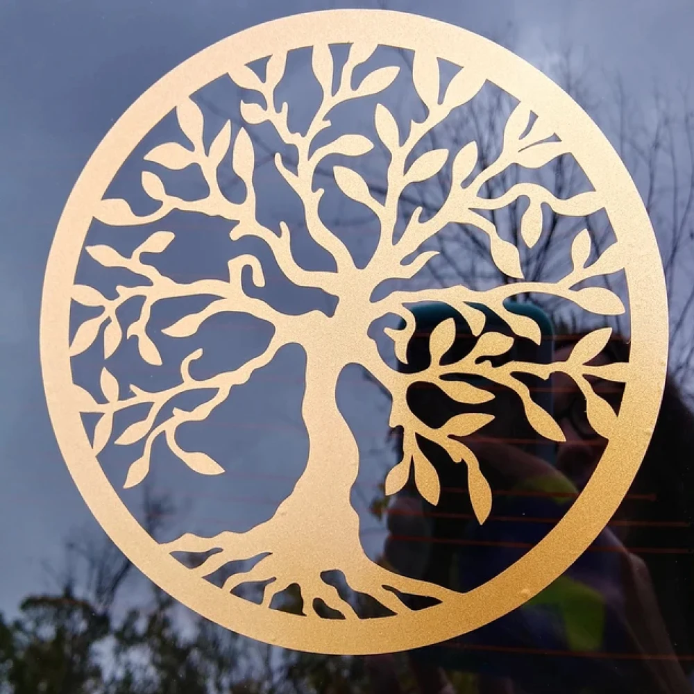 Tree Of Life Car Stickers Windows Bumper Decor Decals Self-adhesive Vinyl Accessories Tunning Parts view 5