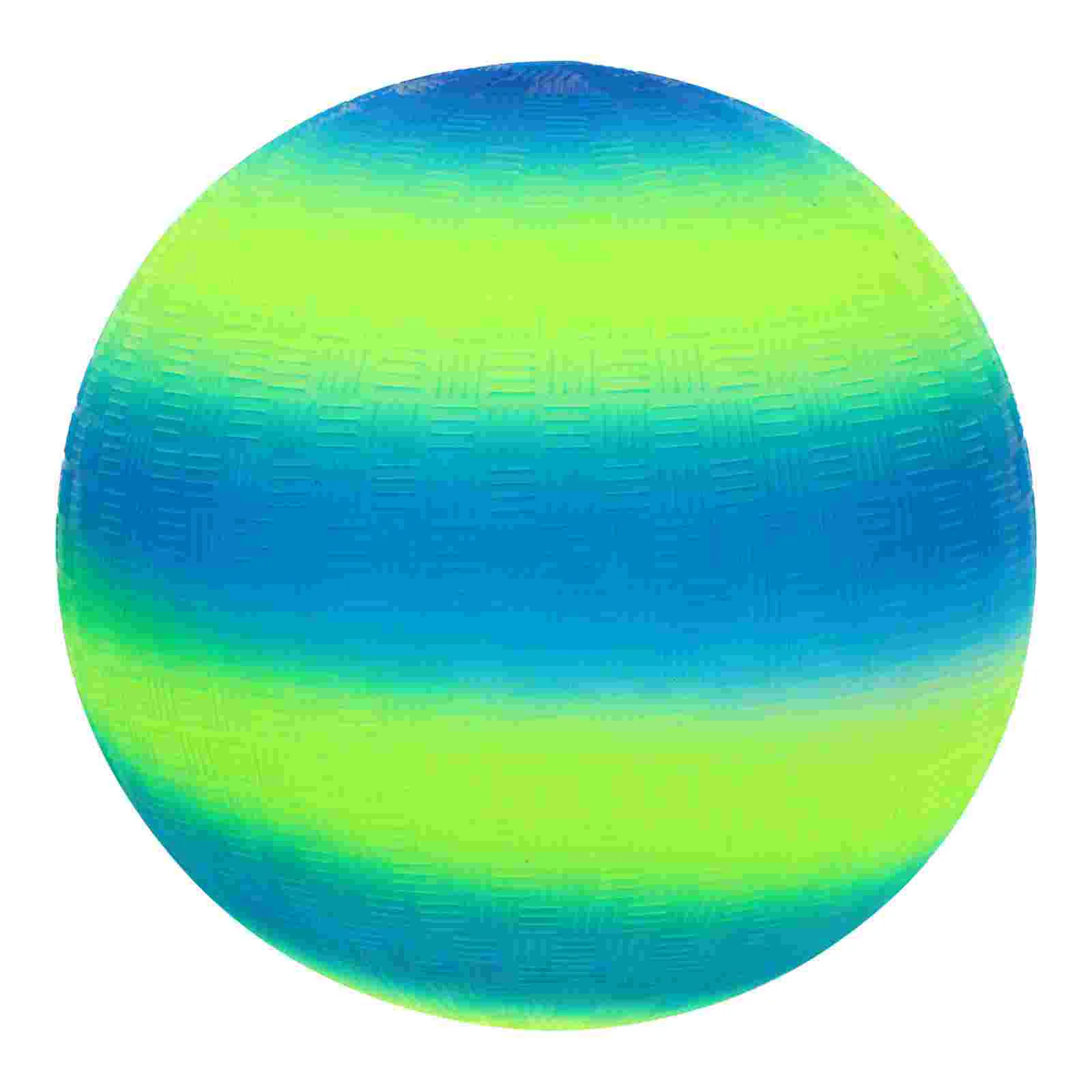 

Rainbow Playground Ball Physical Experiment Equipment Playing Jump Bouncy Pvc Balls Kids Lightweight Bouncing