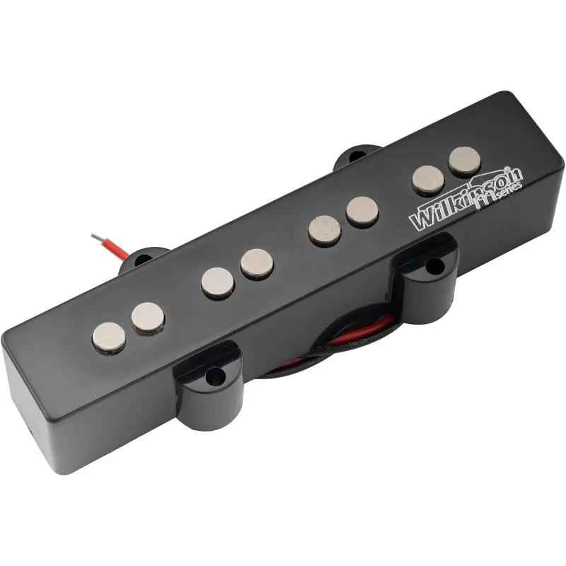 

Звукосниматель Wilkinson M-series WOJB Variable Gauss Alnico 5 для бас-гитары Jazz Bass, винтажный звук, для 4-струнных электробасов в стиле JB