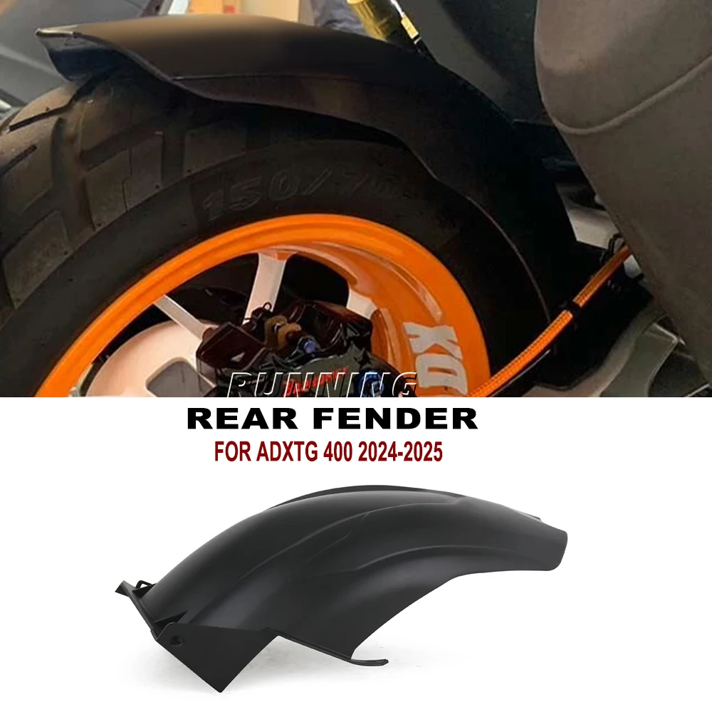 

2024 2025 FOR SYM ADXTG 400 ADXTG400 Motorcycle Rear Wheel Extended Fender Splash Protector Rear Tire Extension Hugger Mudguard